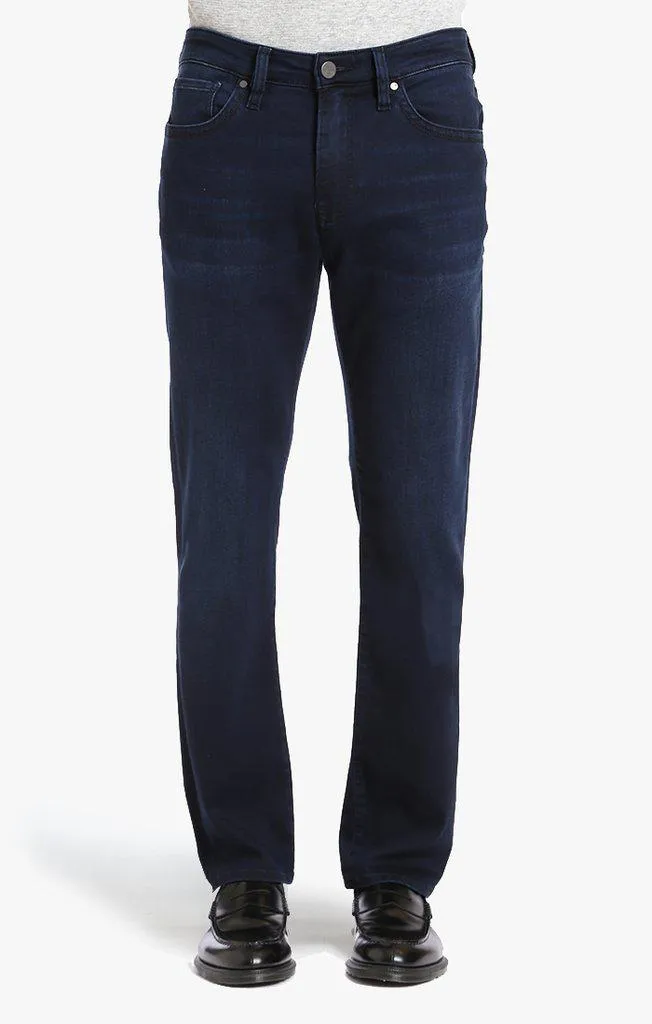 34 Heritage Courage Straight Leg Jeans in Ink Rome