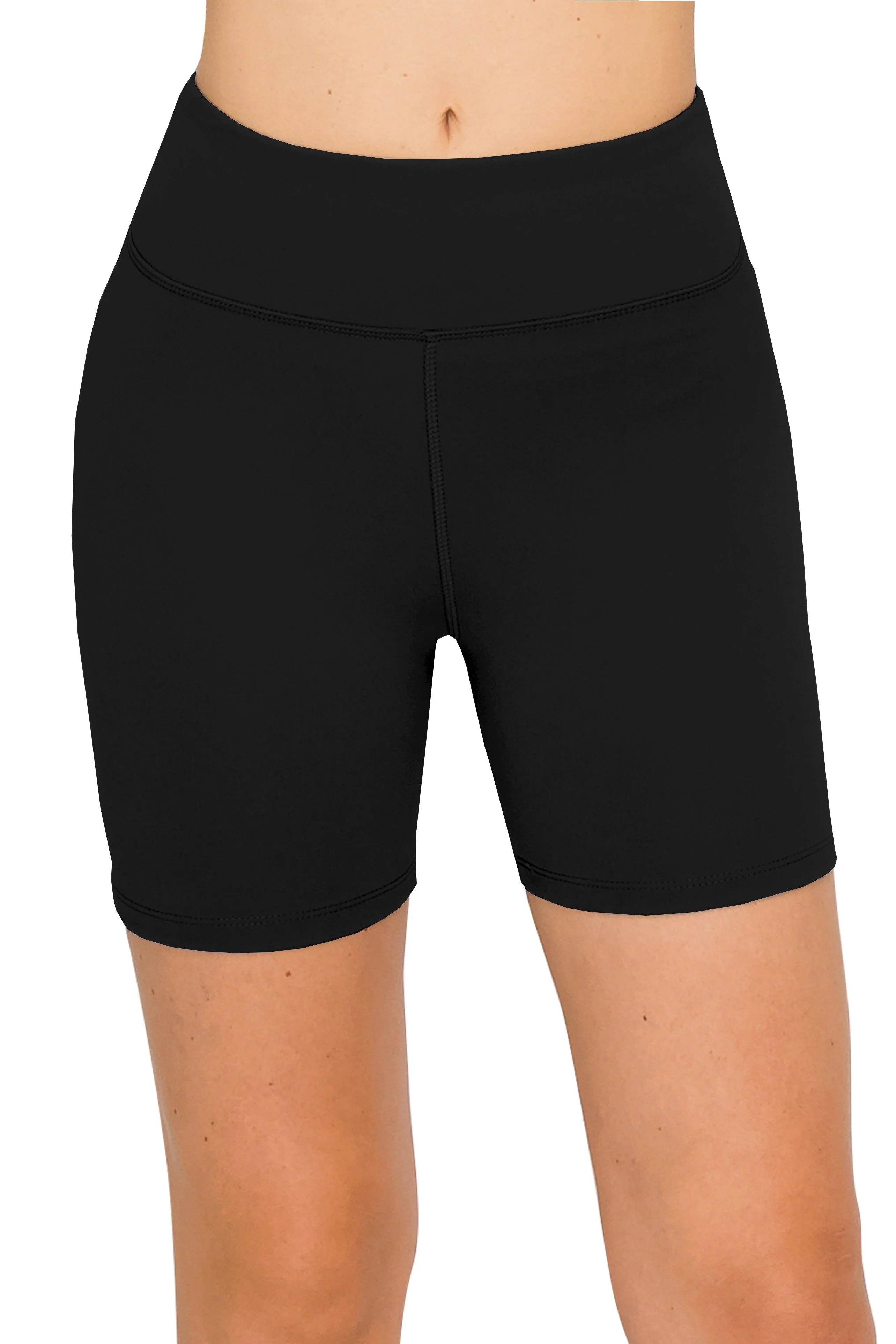 5 Bike Shorts - High Waist Activewear Bike Shorts Yoga Material without Stitching