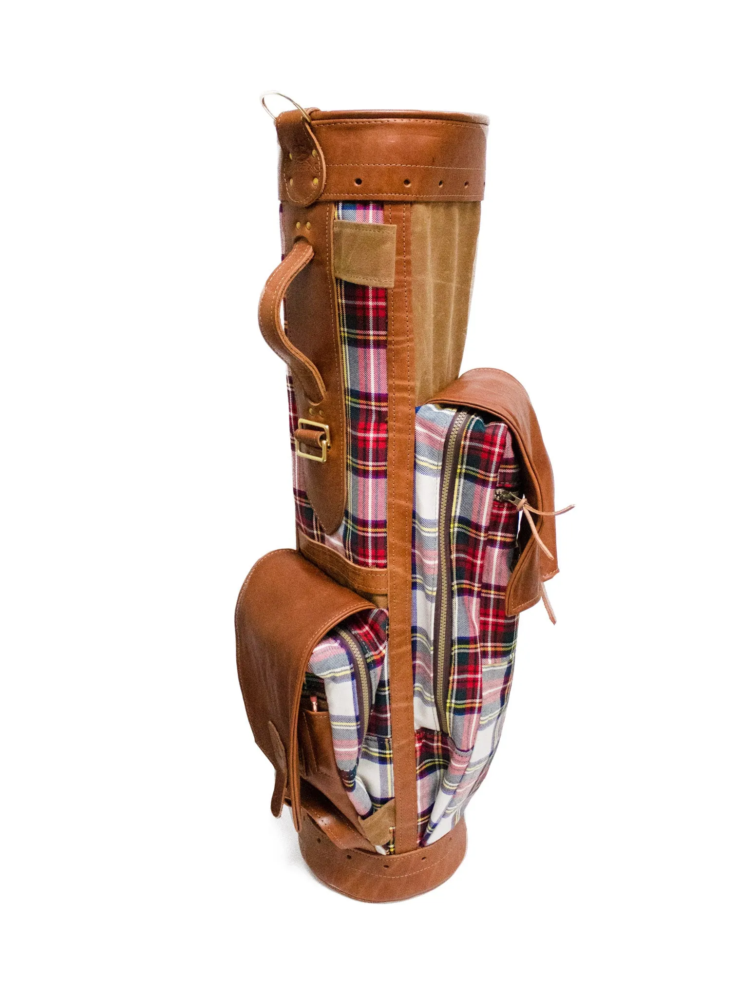 8 Airliner Style Tartan Golf Bag