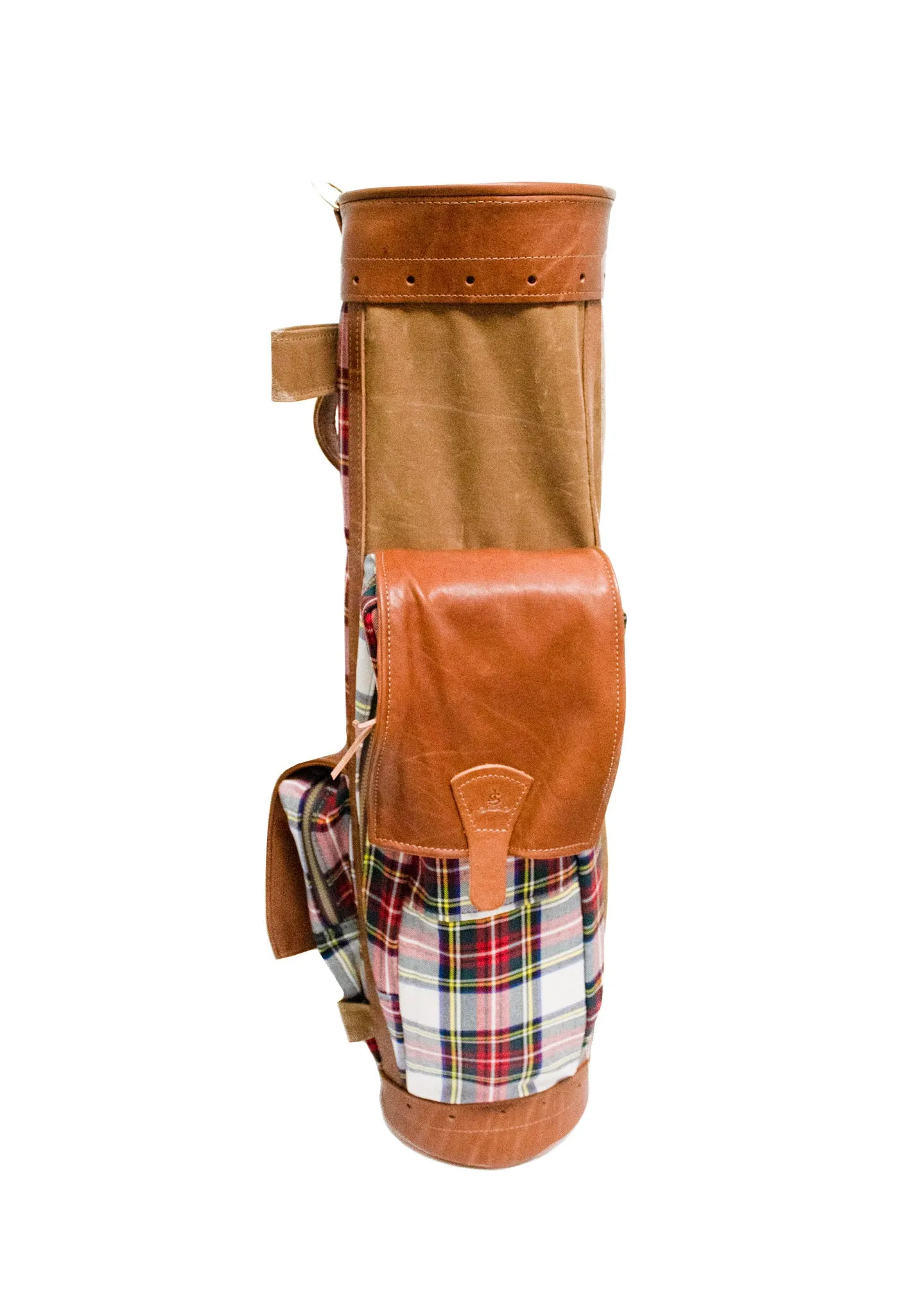 8 Airliner Style Tartan Golf Bag