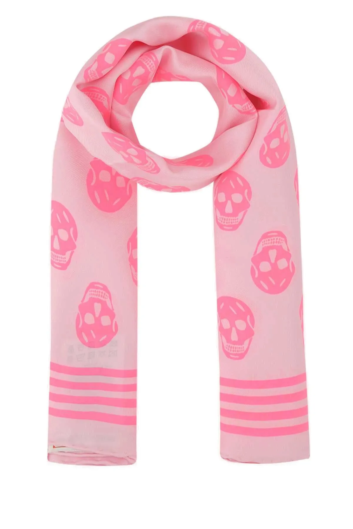 Alexander McQueen All-Over Skull Printed Scarf