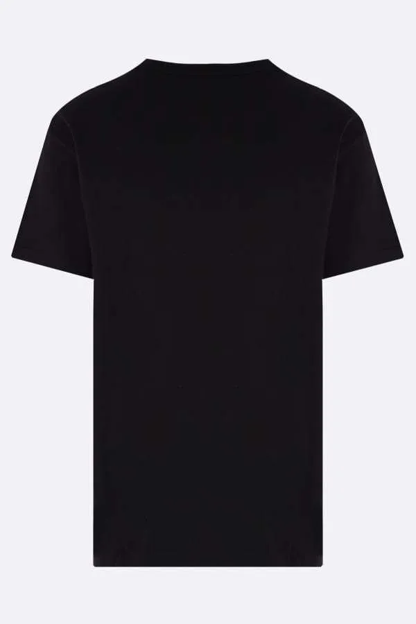 alexander mcqueen  |Crew Neck Pullovers Skull Plain Cotton Short Sleeves Logo