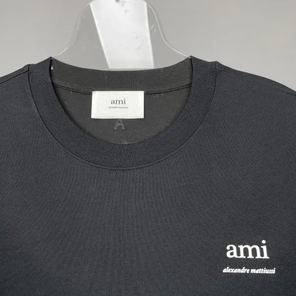 AMI PARIS  |Unisex Street Style Long Sleeves Long Sleeve T-shirt Logo