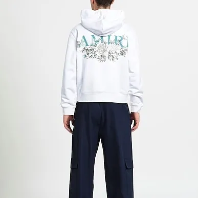 AMIRI  |Pullovers Unisex Street Style Long Sleeves Plain Cotton Logo