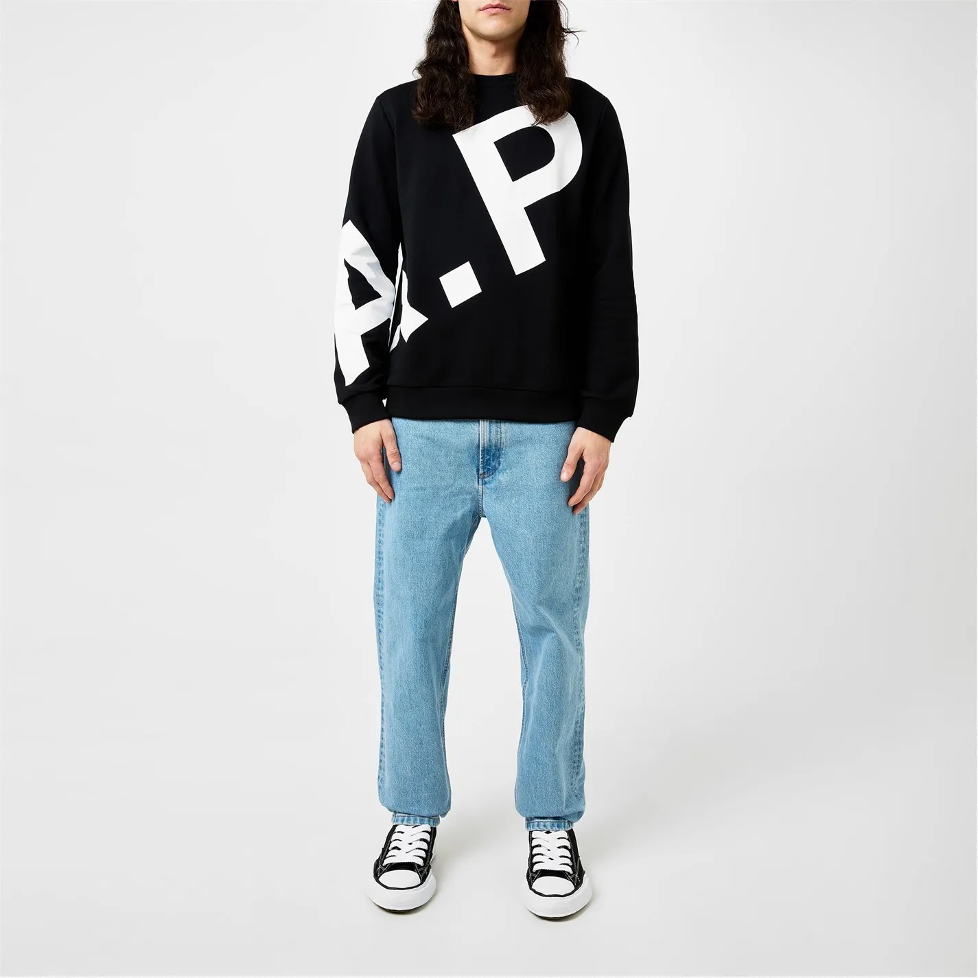 A.P.C.  |Pullovers Unisex Street Style Long Sleeves Plain Cotton Logo