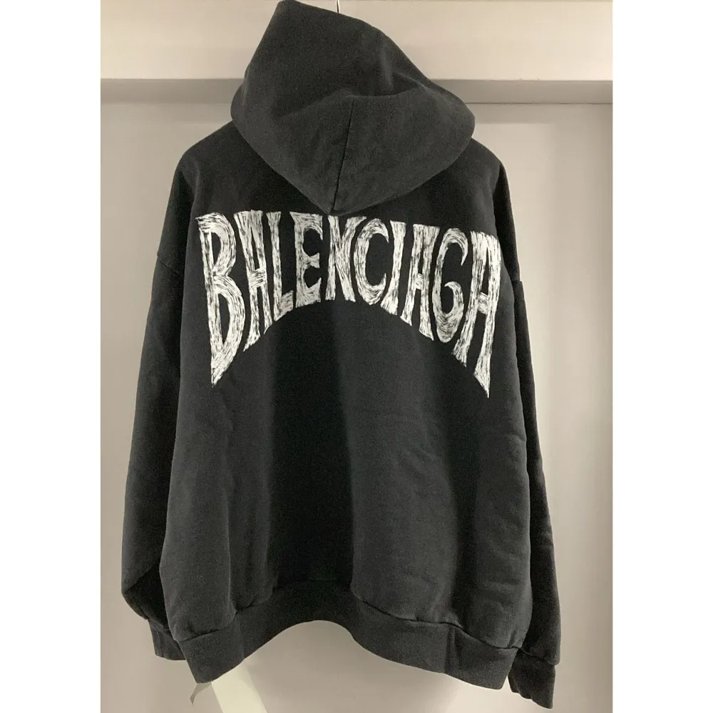 BALENCIAGA  |Pullovers Street Style Long Sleeves Plain Cotton Logo Luxury