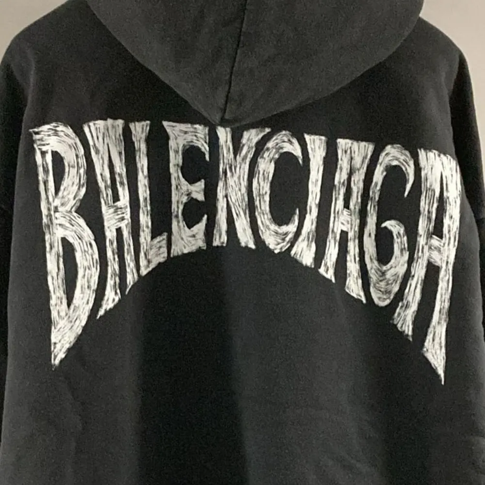 BALENCIAGA  |Pullovers Street Style Long Sleeves Plain Cotton Logo Luxury