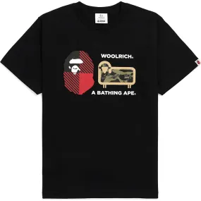 BAPE X WOOLRICH TEE MENS