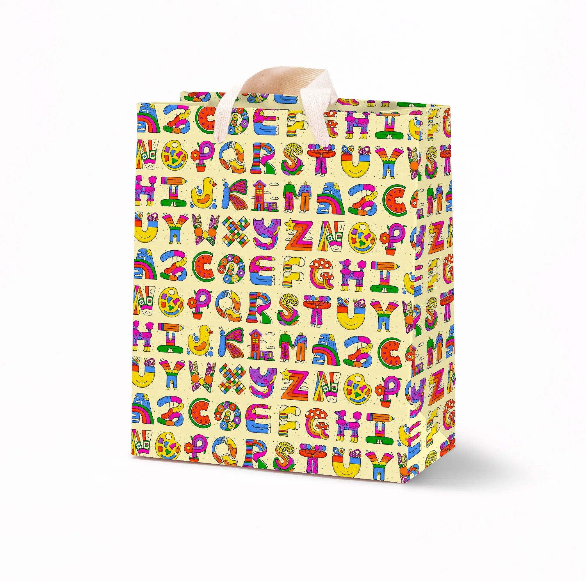 BC Medium Alphabet Gift Bag