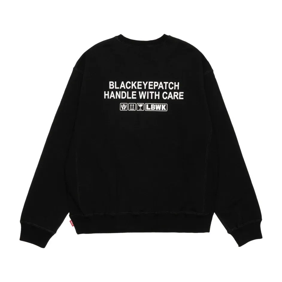 BlackEyePatch  |Pullovers Unisex Street Style Collaboration Long Sleeves