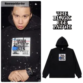 BlackEyePatch  |Pullovers Unisex Street Style Long Sleeves Logo Skater Style