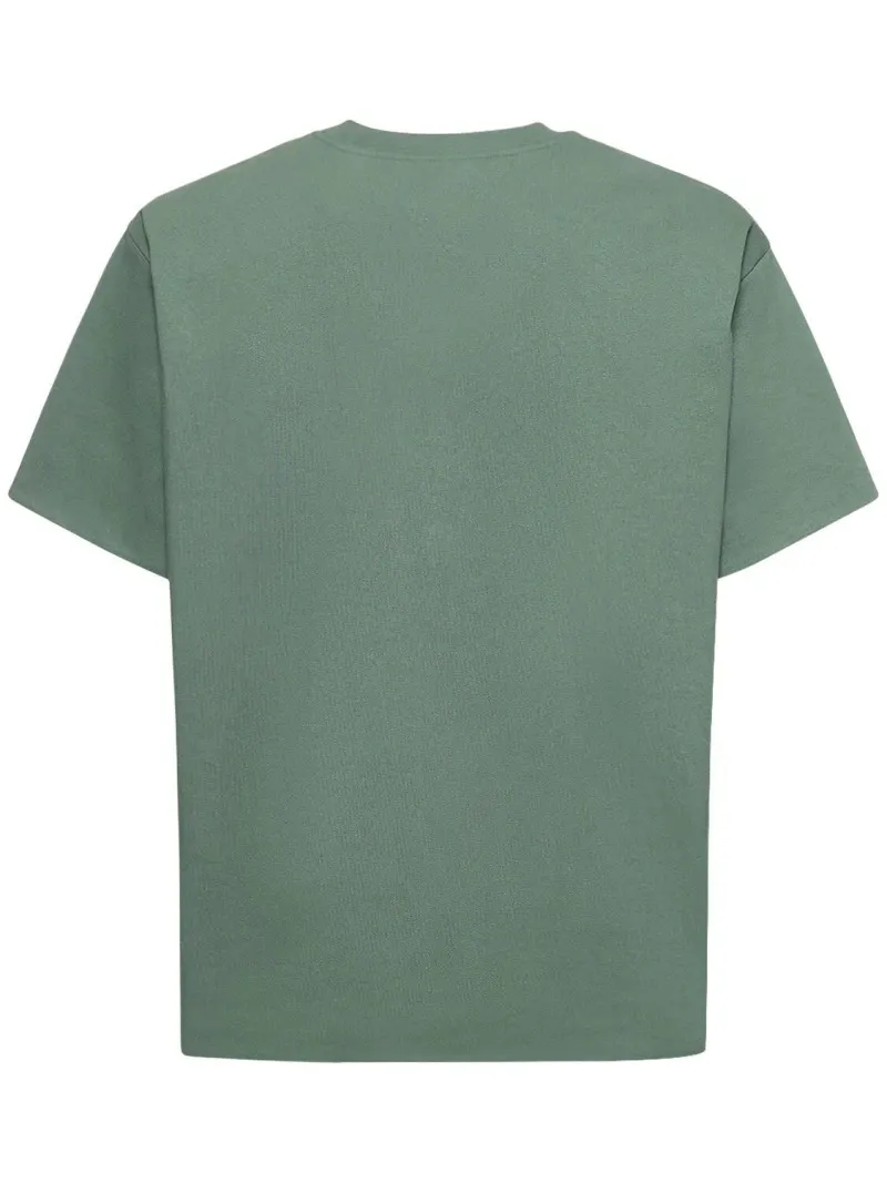 BOTTEGA VENETA  |Crew Neck Pullovers Plain Cotton Short Sleeves Logo