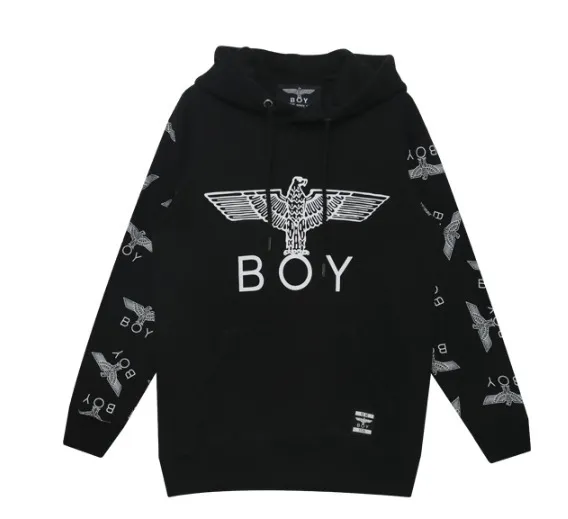 BOY LONDON  |Unisex Studded Street Style Long Sleeves Cotton Medium