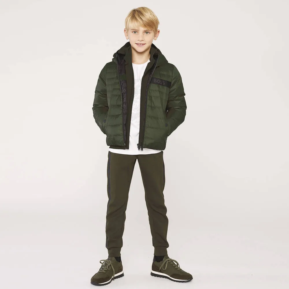 Boys Reversible Down Jacket