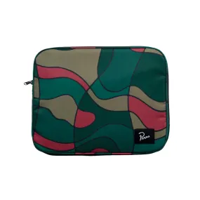 By Parra Trees In The Wind Laptop Sleeve 16 Camo Green 50561