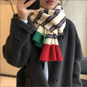 Casual  Knitted Warm Wool Scarf