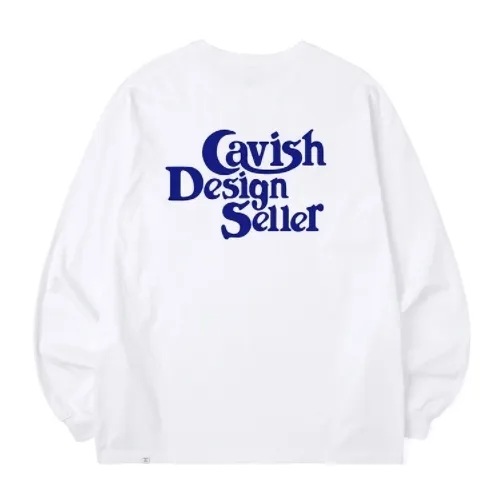 CAVISH  |Unisex Street Style Long Sleeves Long Sleeve T-shirt Logo