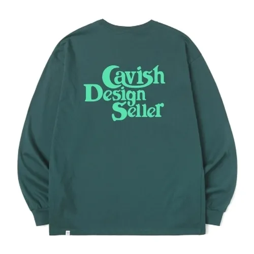 CAVISH  |Unisex Street Style Long Sleeves Long Sleeve T-shirt Logo