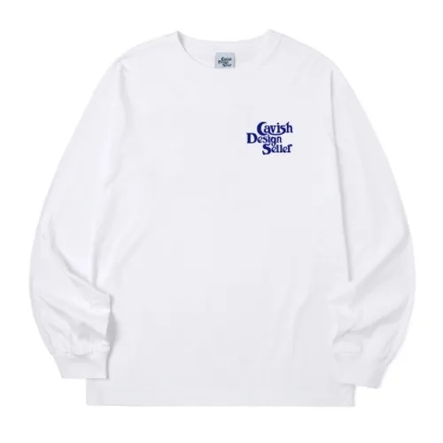 CAVISH  |Unisex Street Style Long Sleeves Long Sleeve T-shirt Logo