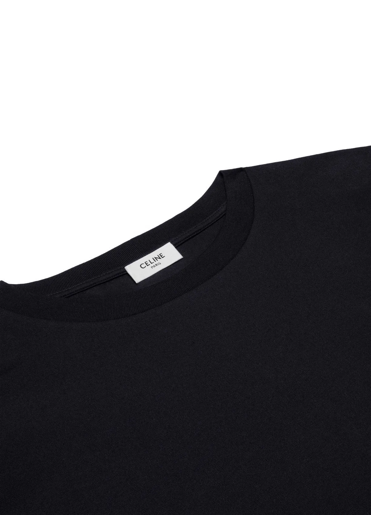 CELINE  |Crew Neck Pullovers Unisex Plain Cotton Short Sleeves Logo