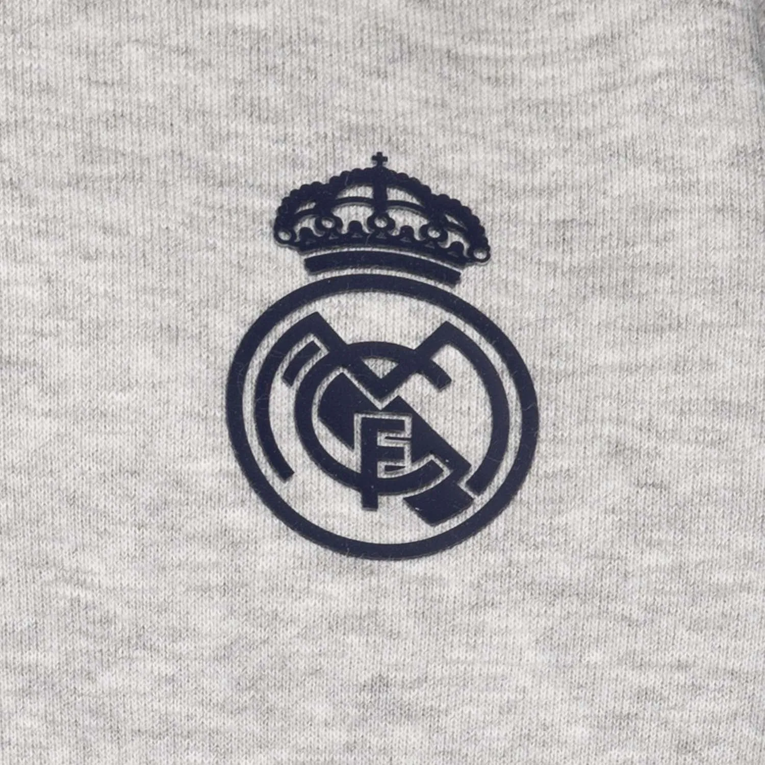 Chaqueta Chándal Niños Kids on Tour Real Madrid Cremallera Cinta Gris