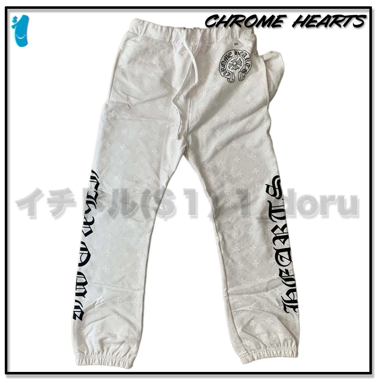 CHROME HEARTS  |Unisex Street Style Long Sleeves Cotton Logos on the Sleeves