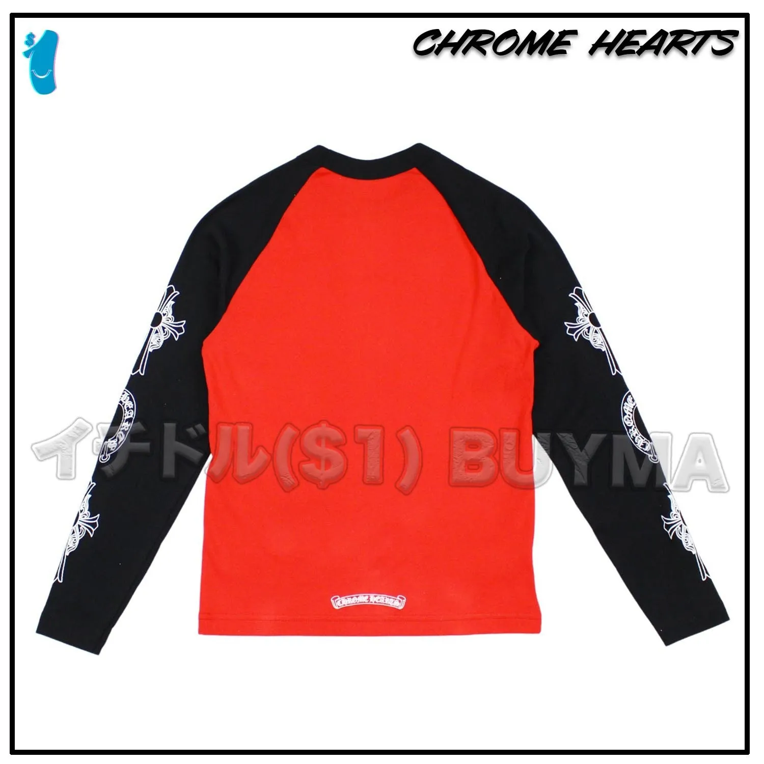 CHROME HEARTS  |Unisex Street Style Long Sleeves Cotton Long Sleeve T-shirt