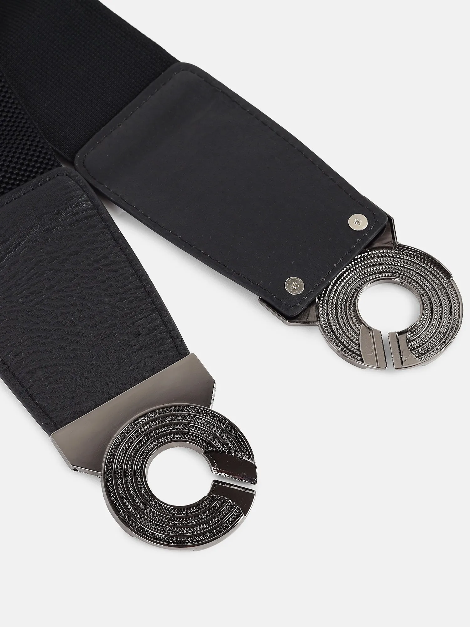 Circular Metal Buckle Belt