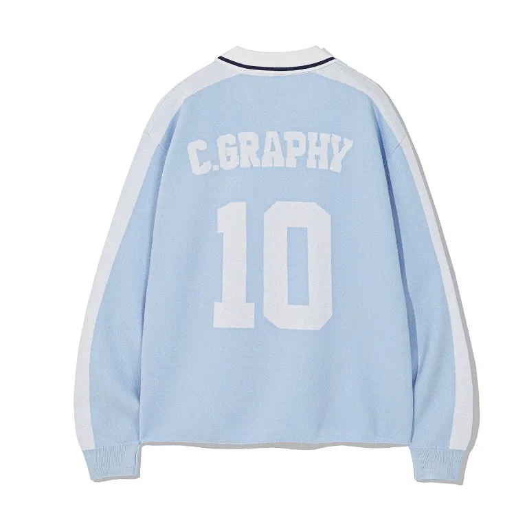 Code graphy  |Casual Style Unisex Long Sleeves Plain Logo