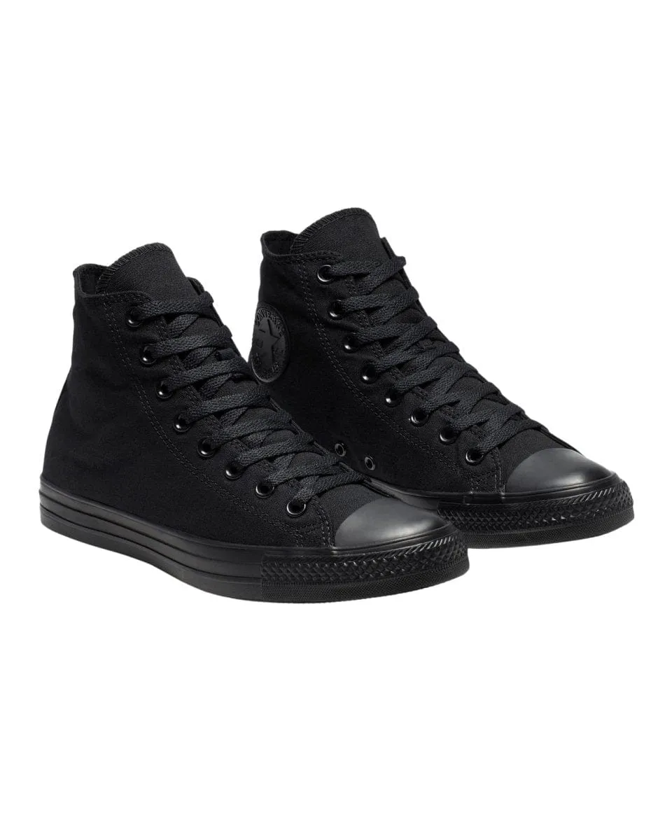 CONVERSE WOMEN'S CHUCK TAYLOR ALL STAR HIGH TOP TRIPLE BLACK SHOE