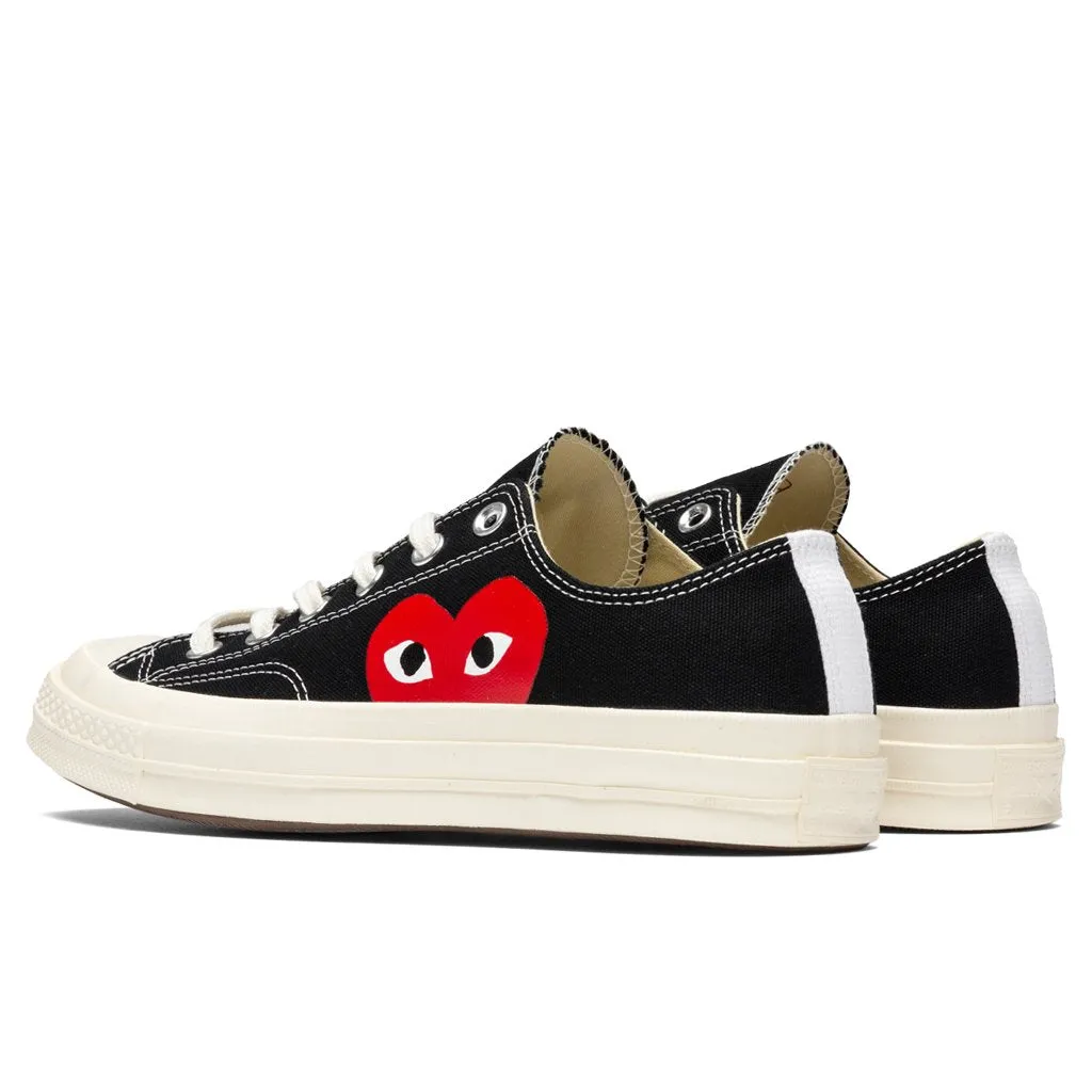 Converse x Comme Des Garcons PLAY All Star Chuck '70 Ox - Black