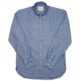 De Bonne Facture - Button-Down Shirt - Denim Blue