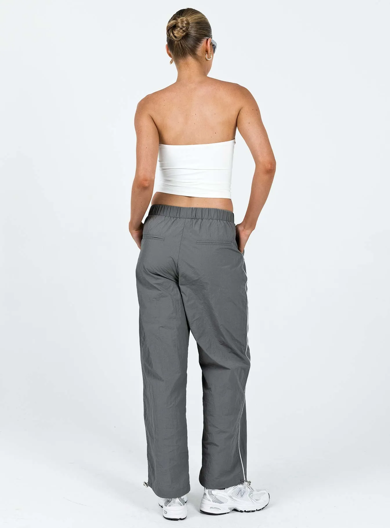 Downtown Parachute Pants Slate