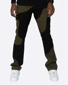 EPTM MARBLE PANTS- OLIVE