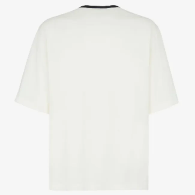 FENDI  |Pullovers Street Style Plain Cotton Short Sleeves Logo