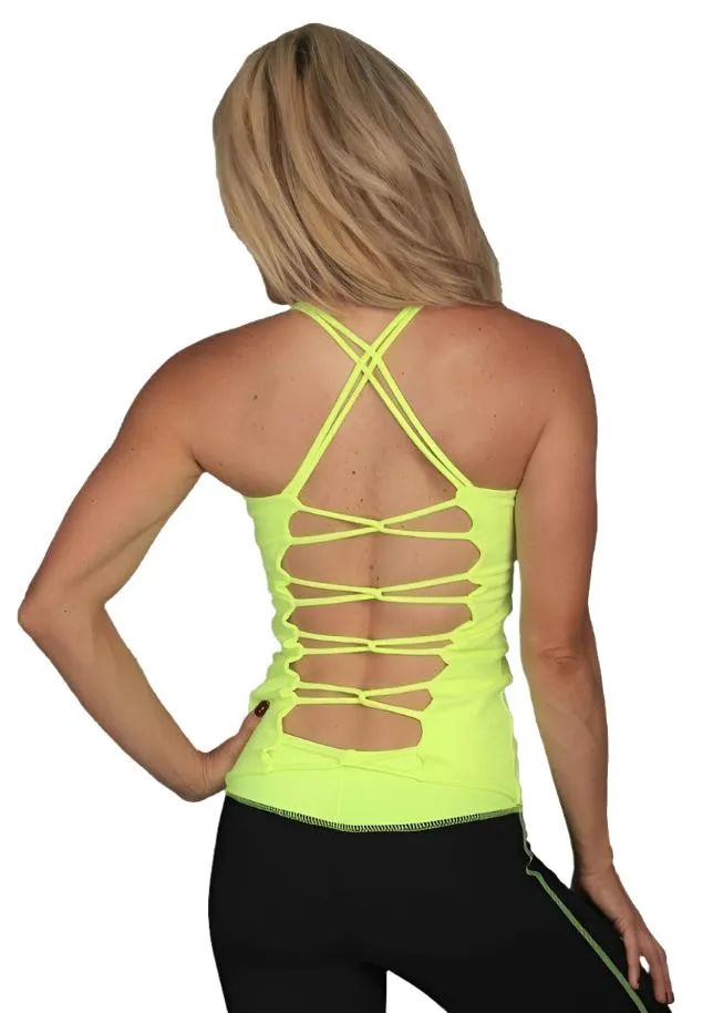 Final Sale Equilibrium Activewear Solid Link Long Top LT113