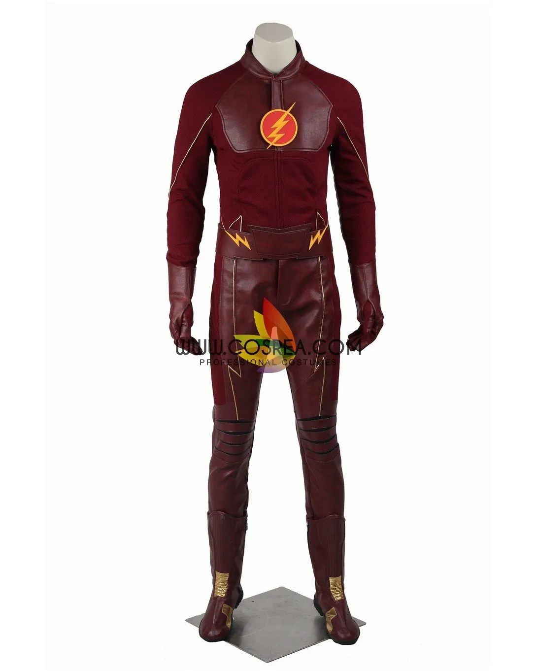 Flash Barry Allen Season 2 Option A Cosplay Costume