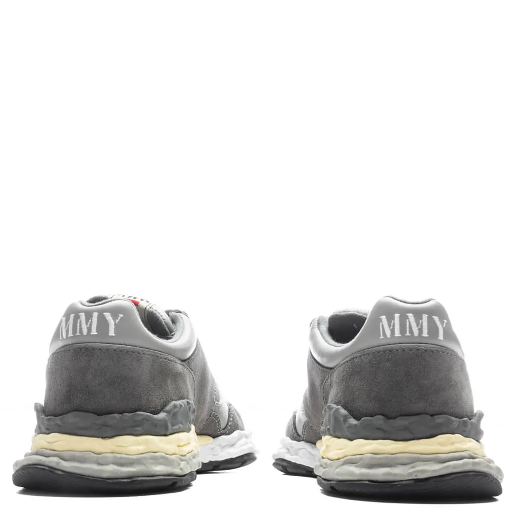 George OG Sole Mix Material Low Top - Grey