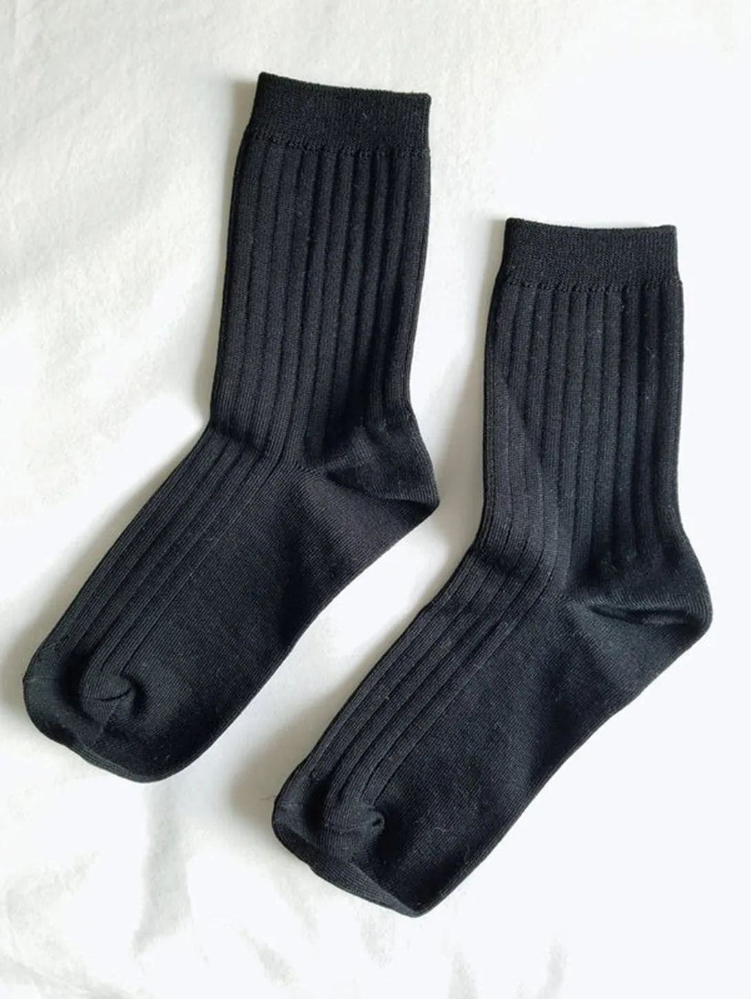 Her Socks - True Black