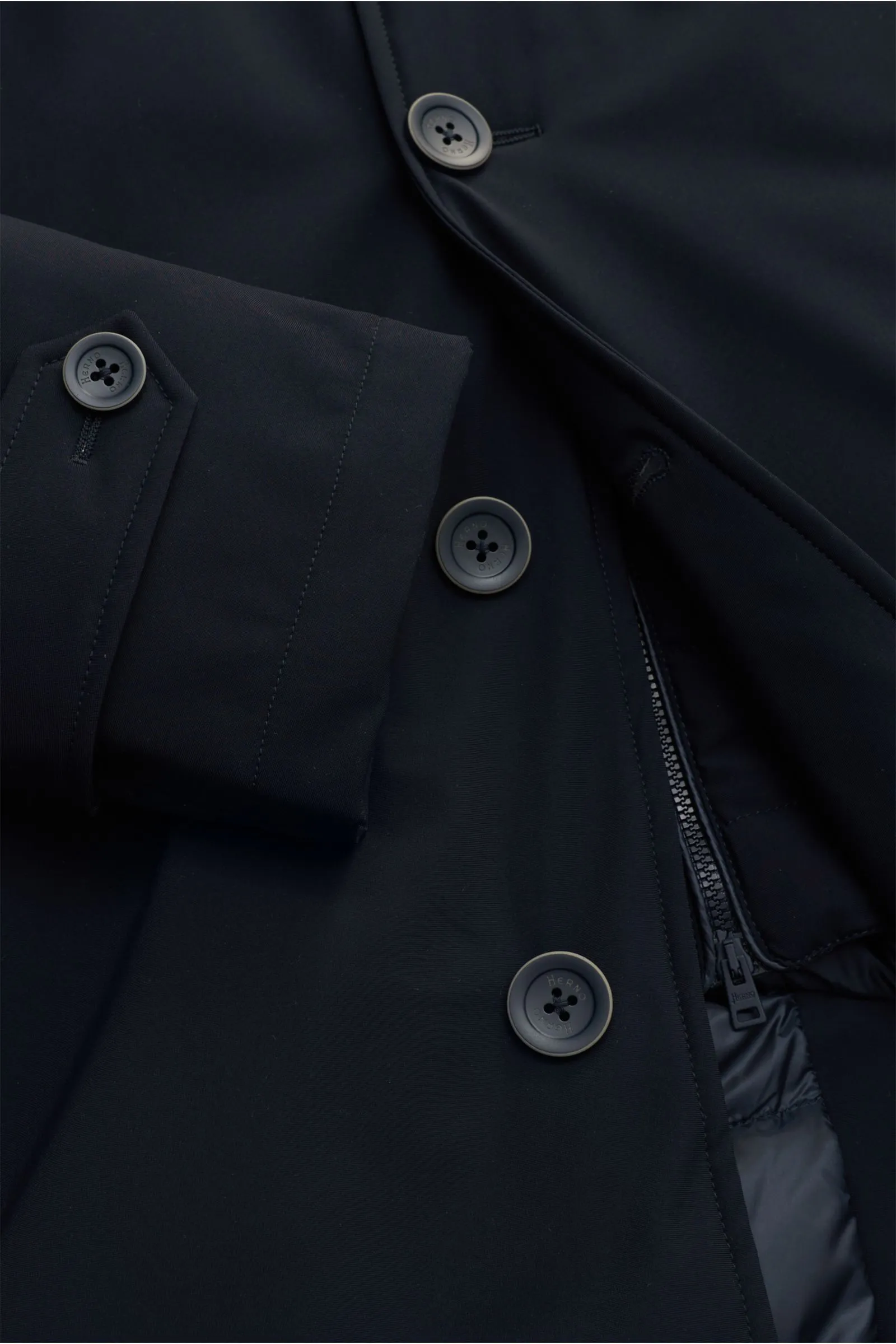 HERNO down jacket dark navy