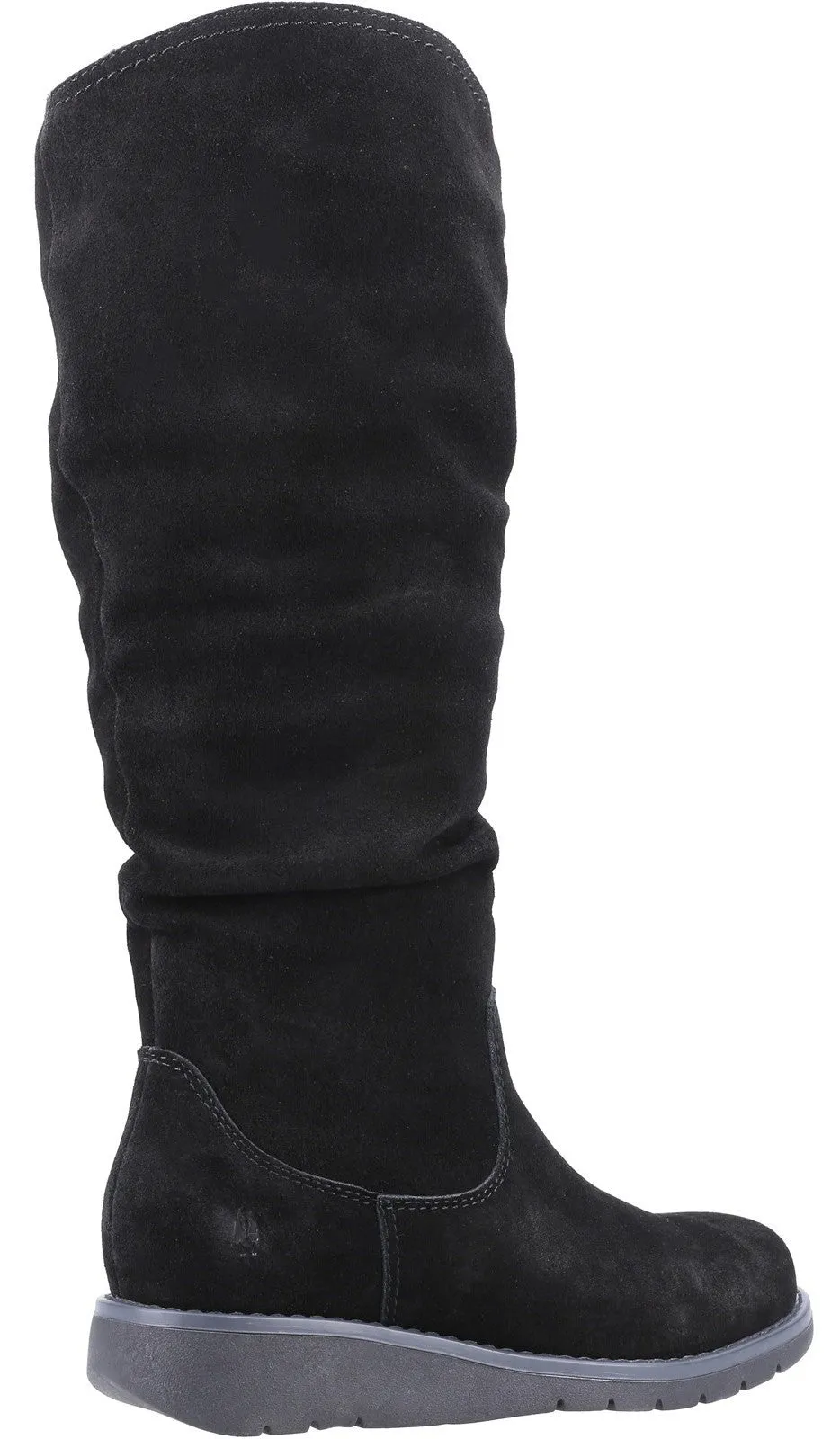 Hush Puppies Lucinda Womens Suede Leather Knee Boot