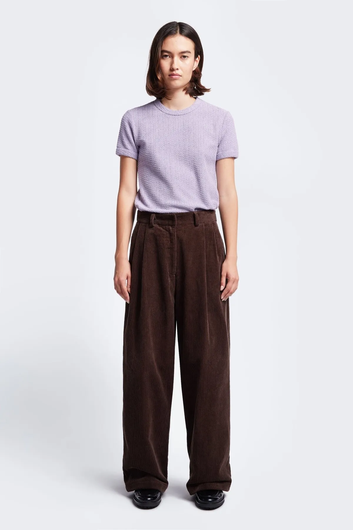 Interim corduroy pants - Dark brown