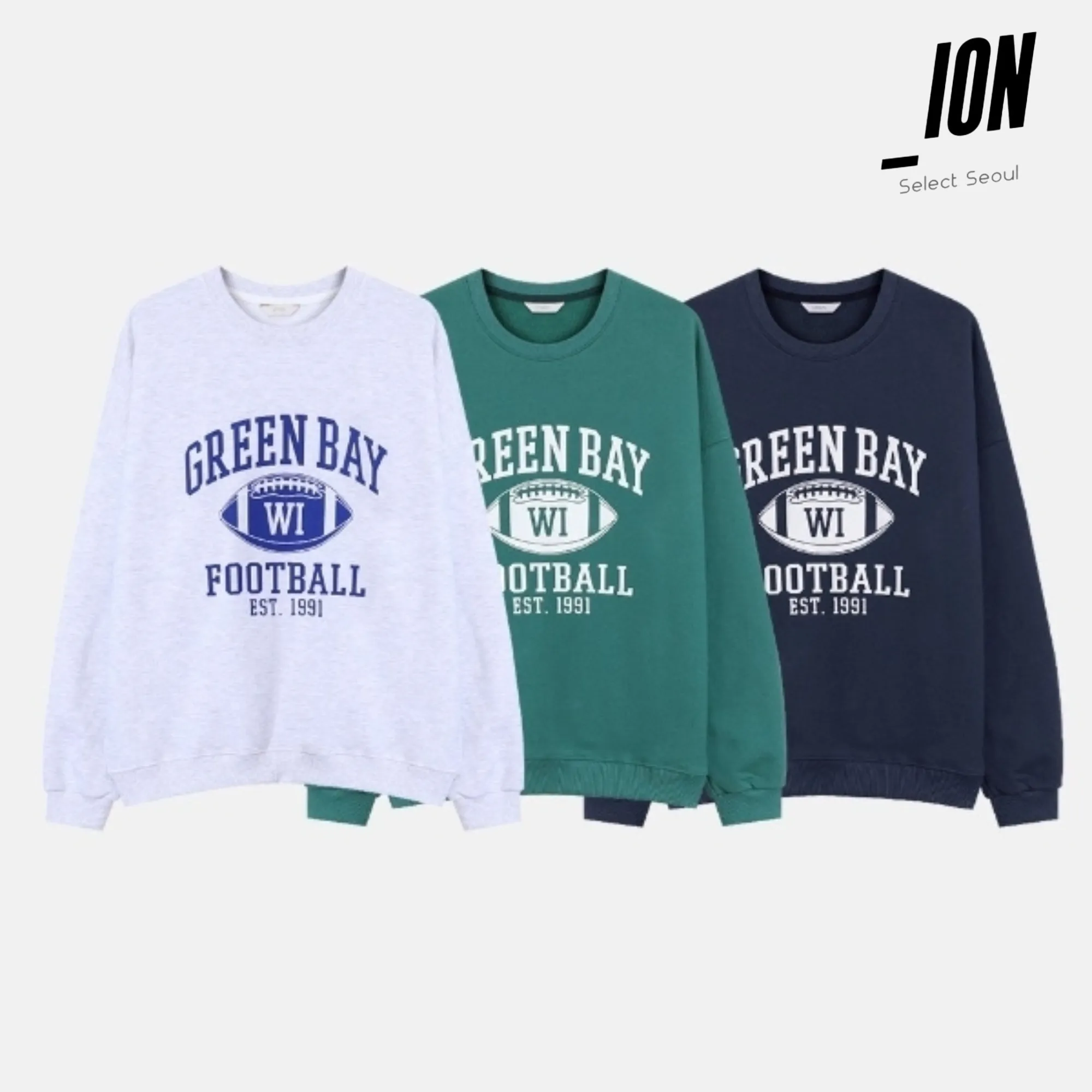 IONSEOUL  |Unisex Street Style Long Sleeves Cotton Oversized