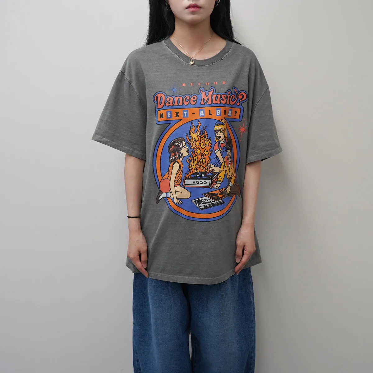 IONSEOUL  |Unisex Street Style Long Sleeves Oversized