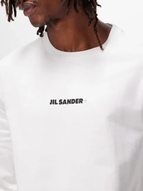 Jil Sander  |Unisex Street Style Long Sleeves Cotton Long Sleeve T-shirt