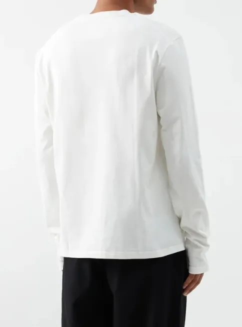 Jil Sander  |Unisex Street Style Long Sleeves Cotton Long Sleeve T-shirt