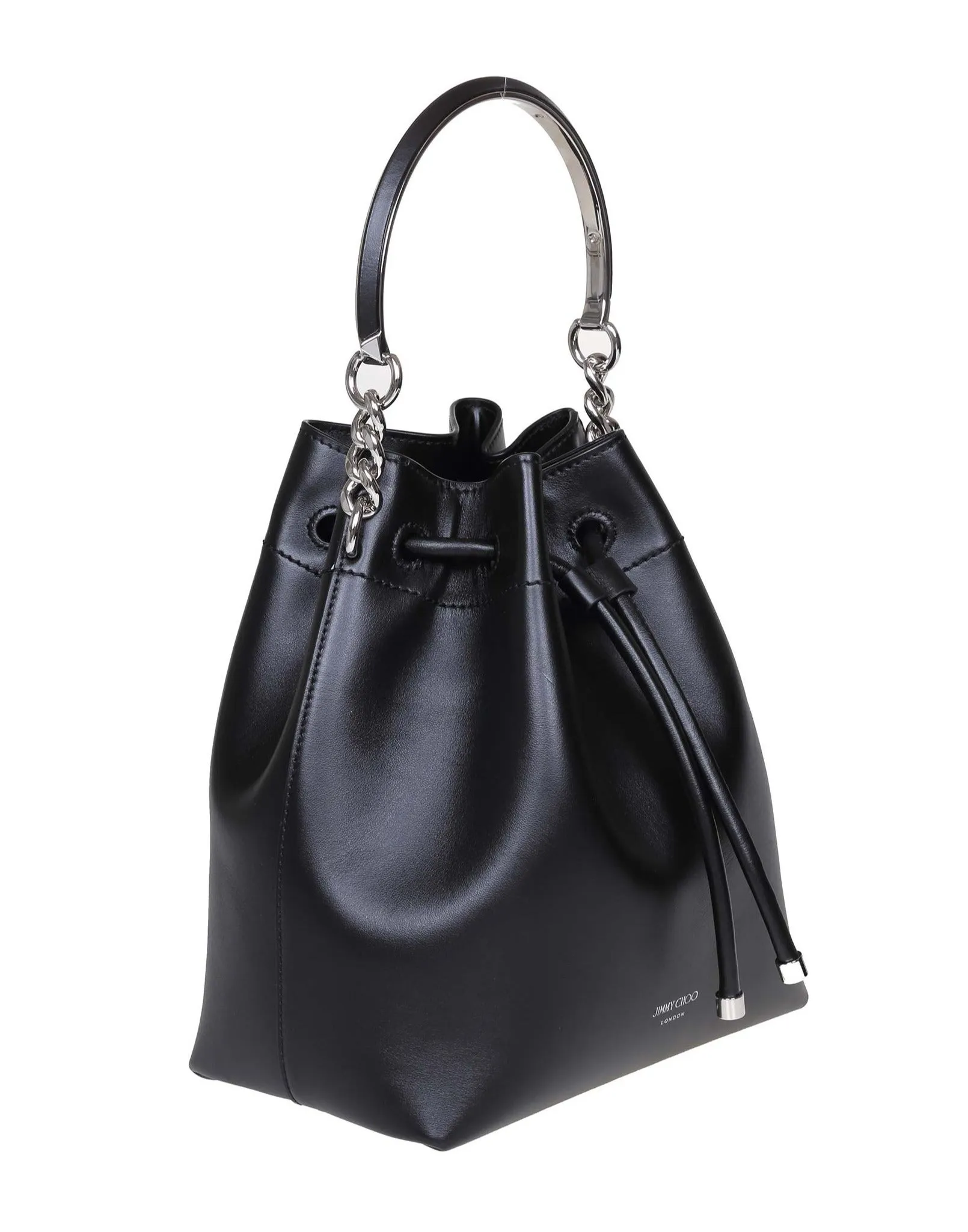 Jimmy Choo Bon Bon Drawstring Bucket Bag