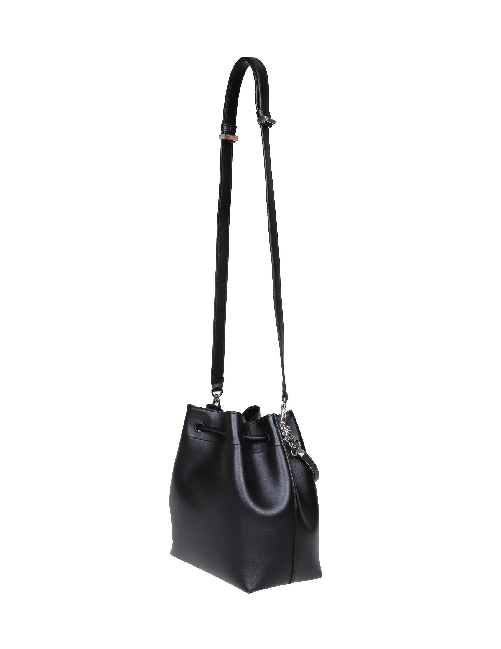 Jimmy Choo Bon Bon Drawstring Bucket Bag