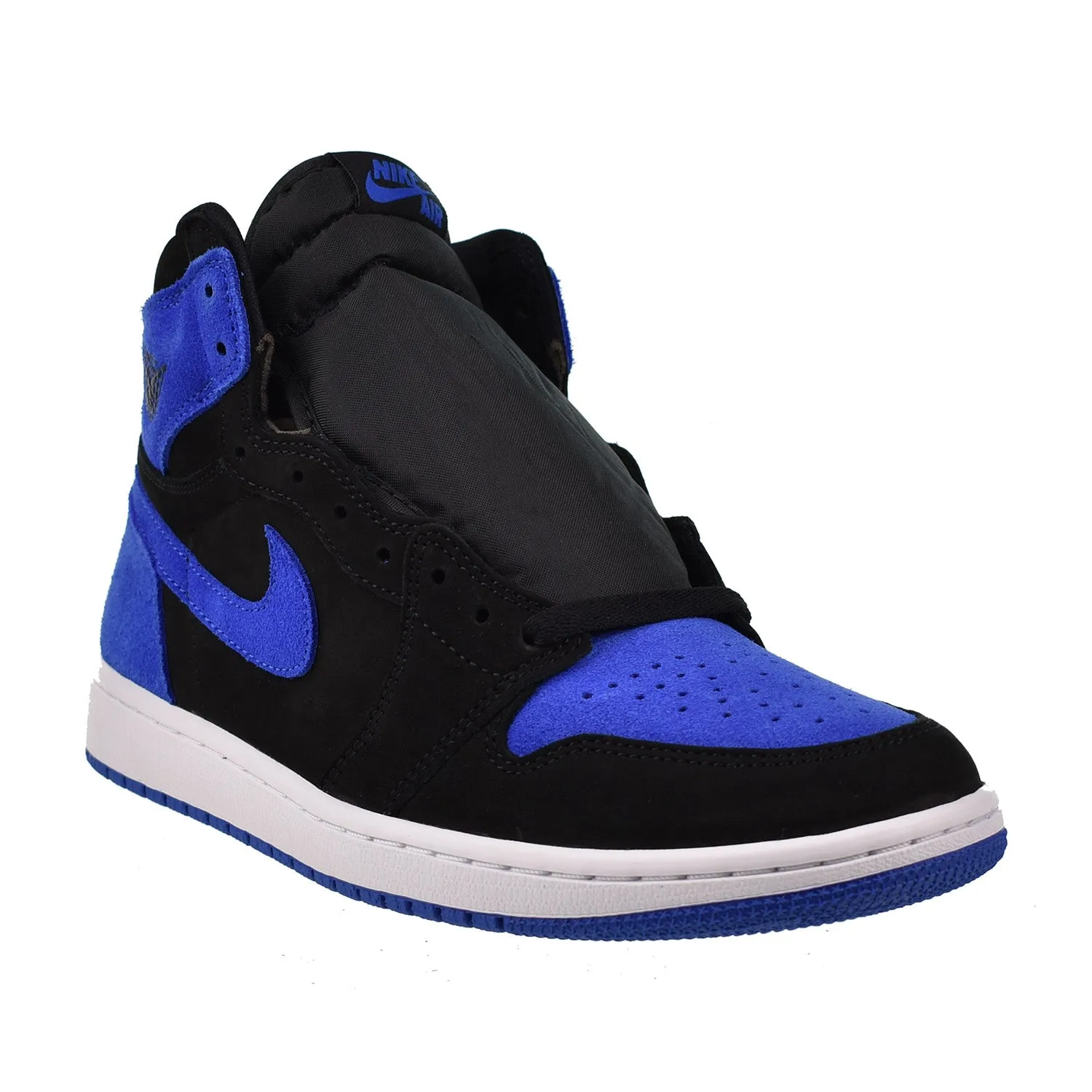 Jordan 1 Retro High OG Men's Shoes Black-Royal Blue-White