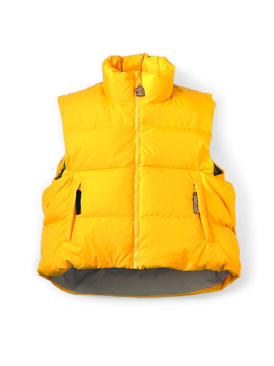 Kapital Kapital Ripstop nylon down Burger-KEEL vest